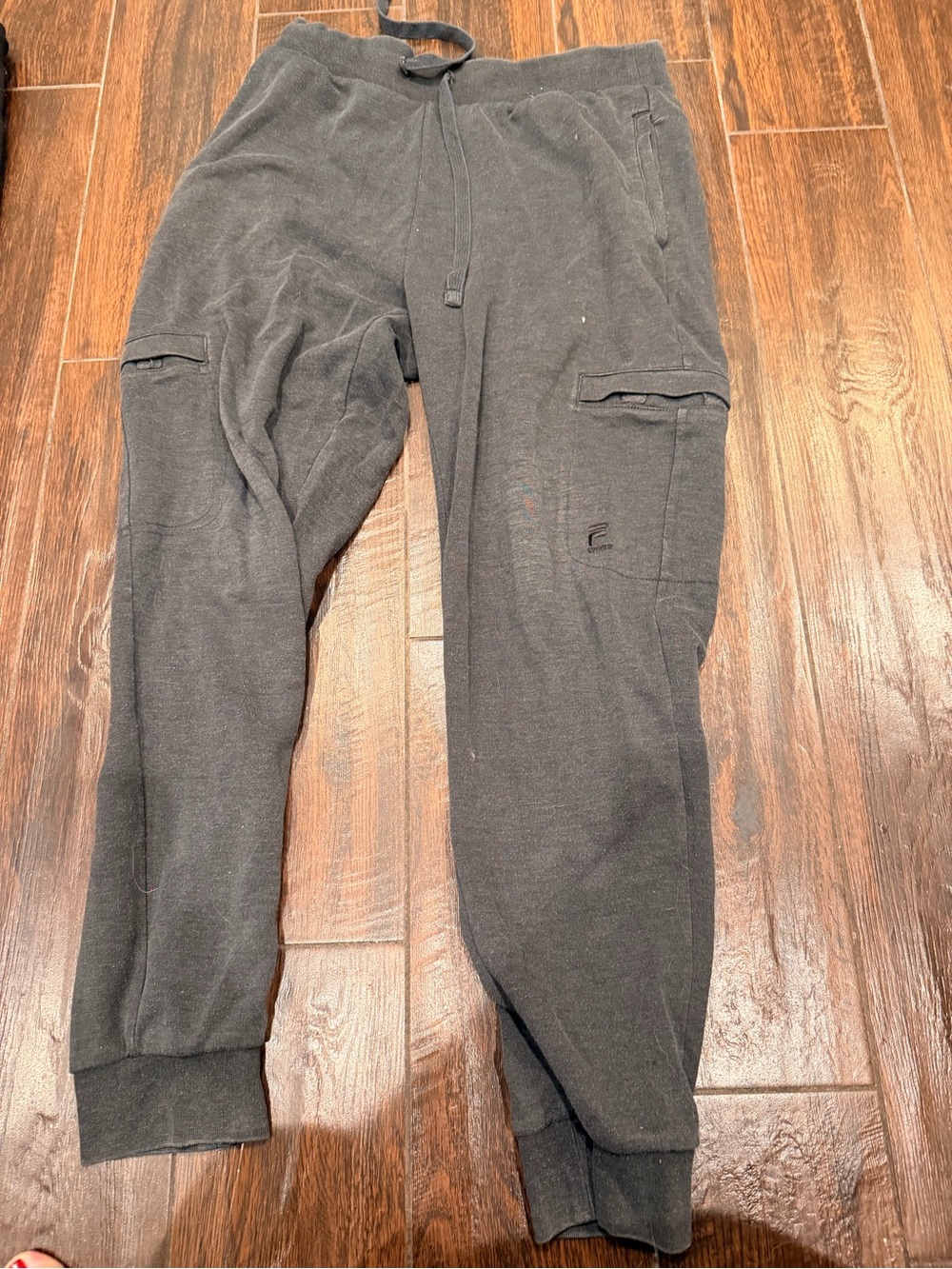 Fila Sport Black Cargo Jogger Sweatpants Men’s Medium